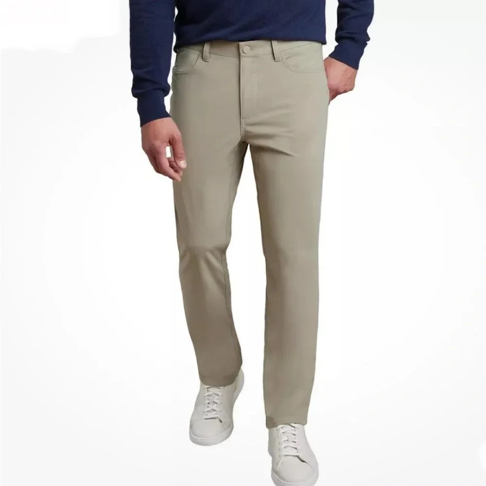 Kirkland Signature Men’s Commuter Pants, Tan, Size 40x30